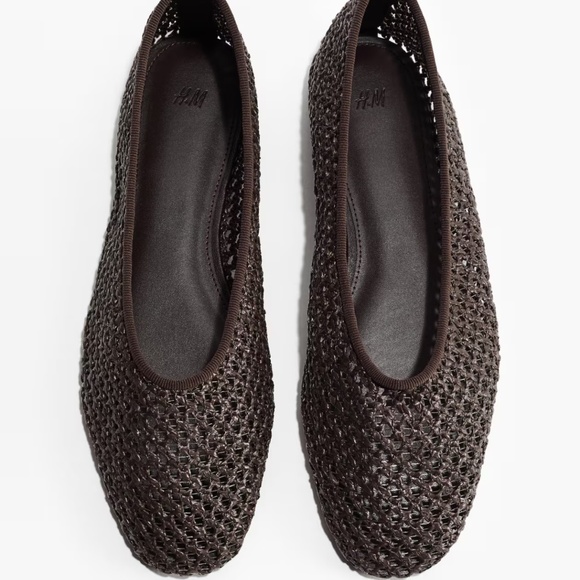 H&M Shoes - NWT H&M braided brown flats